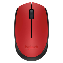 Logitech M171 Wireless Mouse - Red ( AC0420004)